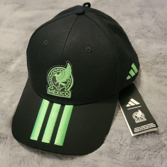 adidas Other - Mexico National Team 2026 Adidas Hat Cap Mens One Size Black Soccer